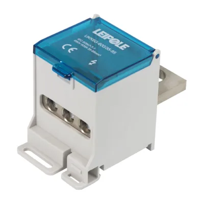 Распределительный блок (коробка) Leipole 600А, 690В, на DIN-рейку UKK6G-600/35-95/3x16 5012.057
