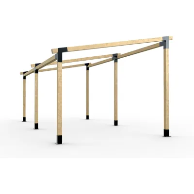 Комплект кронштейнов (опора бруса) АрсеналЪ PERGOLA односкатный 6x3м стандартный мод. AR7576OE957-06