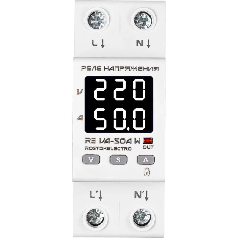 Π Π΅Π»Π΅ Π½Π°ΠΏΡΡΠΆΠ΅Π½ΠΈΡ ROSTOKELECTRO RE VA-50A W 46-565