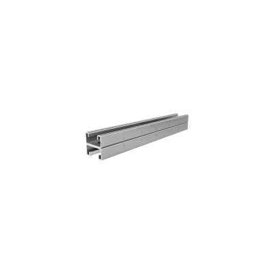 СТРАТ-профиль двойной перфорированный OSTEC 41x21x500, толщ. 2,5 мм, гальван. цинк СПД-41х21х500-2,5-ЭЦ