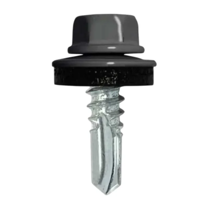Саморез кровельный 23 Болта 5,5x19 графитовый серый RAL7024 250 шт B0310550197JR07ф250