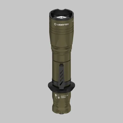 Фонарь Armytek Dobermann Pro Magnet USB Olive Белый F07501CO