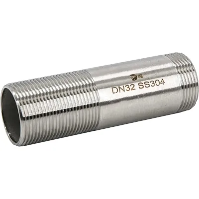 Сгон резьбовой нержавеющий NEWKEY AISI304 DN32 (1_1/4), (CF8), PN16 NK-DPC32/4