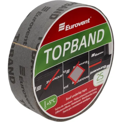 Лента Eurovent 50 мм, 25 м TOPBAND