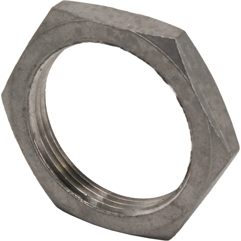 Контргайка 6-гранная нержавеющая NEWKEY AISI316 DN40 (1_1/2), (CF8M), PN16 NK-HNF40/6