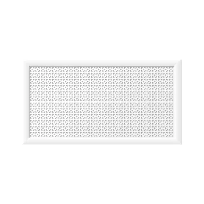 Экран на батарею отопления STELLA МДФ 60x60 см., Дамаско белый ЦБ-00002255