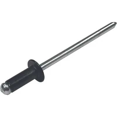 Заклепка вытяжная Крепстор 4х10 RAL 7024 (серый графит) 100 шт. 4665317072162