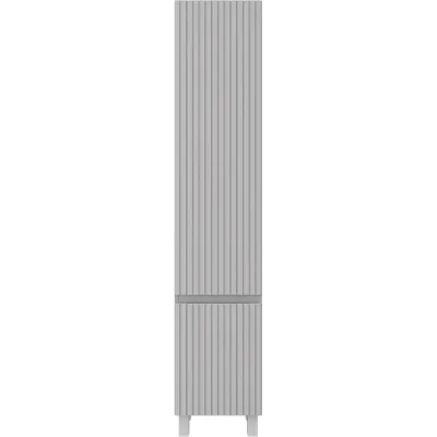 Шкаф-пенал Brevita Victory 35, правый, серый VIC-05035-500R