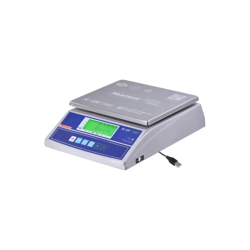 Весы MERTECH MERCURY M-ER 326AF-15.2 LCD с USB(COM) (двойной дисплей) 3835
