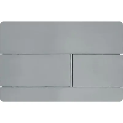 Кнопка слива RGWSWH-08CB хром браш (двойной смыв) 80420008-001