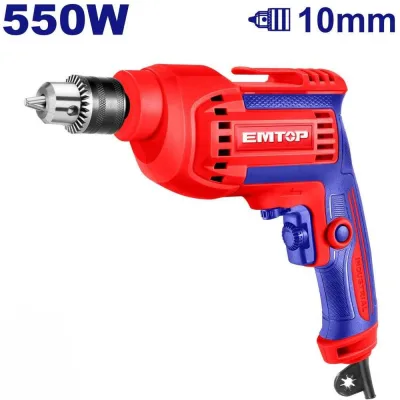 Дрель электрическая emtop EEDL556