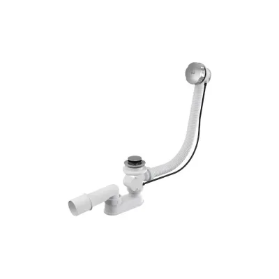Сифон для ванны автомат AlcaPlast металл A55K-80-RU-01 (VE-01) 281719