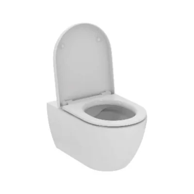Подвесной безободковый унитаз Ideal Standard T569201 ELLISSE с сиденьем микролифт, (346822) 00346822