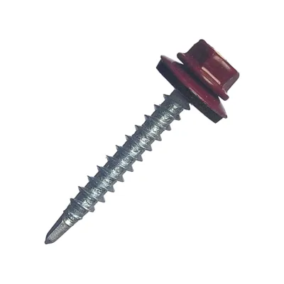 Саморез КРС Госкреп RAL3005 6,3x19 (100 шт.) (тк=16) 14-0022197