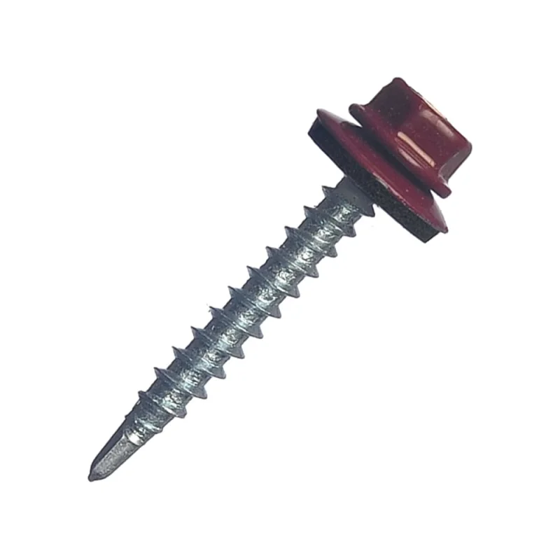 Саморез КРС Госкреп RAL3005 6,3x19 (100 шт.) (тк=16) 14-0022197