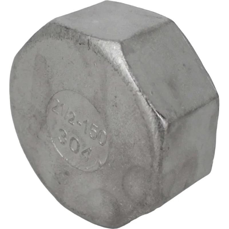 Заглушка NEWKEY В/Р, 6-ти гранная, нержавеющая, AISI304 DN65 (2_1/2), (CF8), PN16 NK-DTP65/4