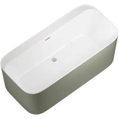 Ванна акриловая Allen Brau Infinity 170х80 см отдельностоящая с ножками (2.21001.21/CGM)