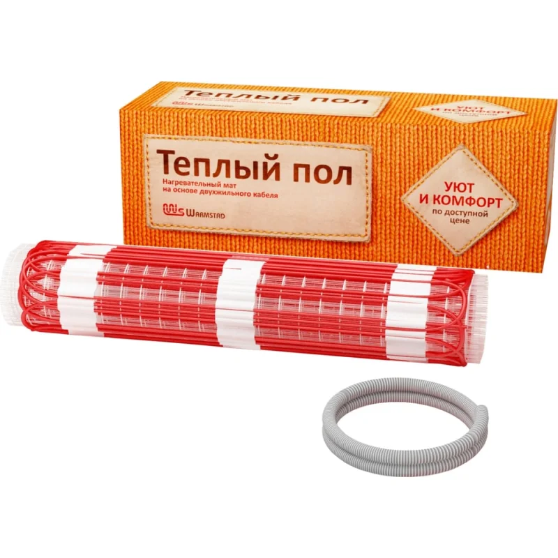 Нагревательный мат Warmstad WSM 100 Вт/0,65 кв.м 2206160