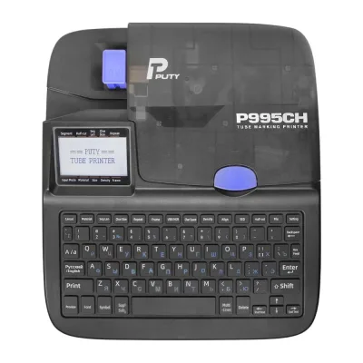 Принтер Puty P995CH для печати на ПВХ и термоусадочной трубке, с русской клавиатурой, печатает только на расходных материалах Vell CH {P995CH} 1379357