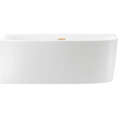 Угловая акриловая ванна Wellsee Belle Spa 2.0 160x75 см (левый разворот) в наборе 4 в 1 235802004