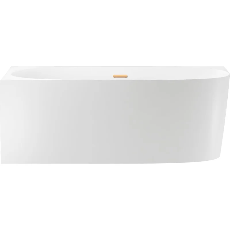 Угловая акриловая ванна Wellsee Belle Spa 2.0 160x75 см (левый разворот) в наборе 4 в 1 235802004