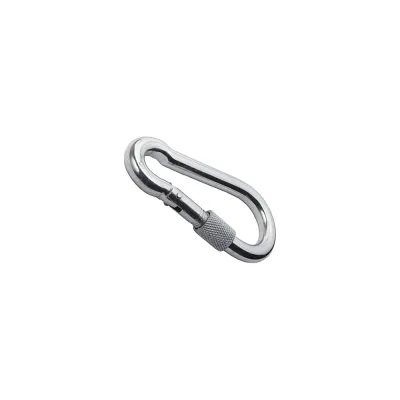 Карабин пожарный ЦММ с гайкой М 9 мм оц. (10 шт.) 0Т-00005900