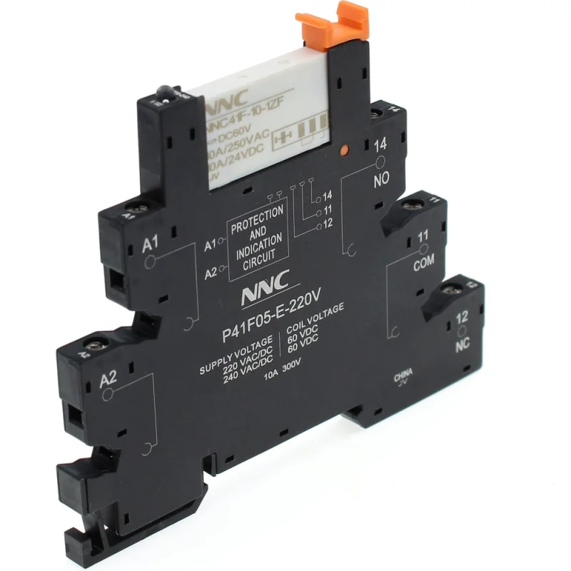 Реле интерфейсное NNC P41F05-E-220V, 20 шт 15334