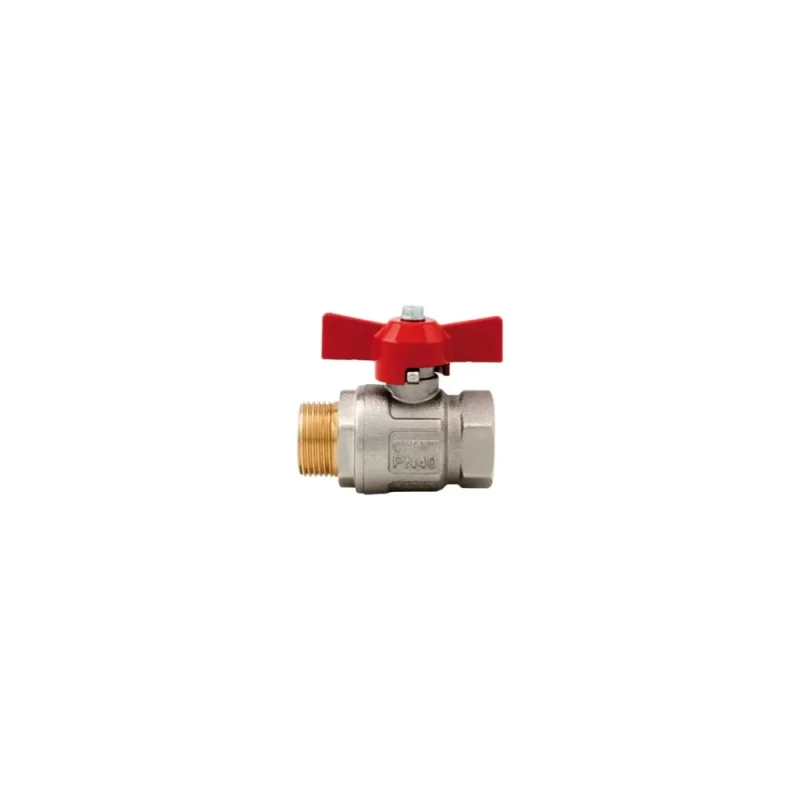 Кран шаровой Itap IDEAL 093 1/2, муфта/резьба, полнопроходной, бабочка RAN30C2EQLGTCD