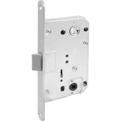 Защёлка Аллюр АРТ с фиксатором, 5300-P-WC SC мат. хром 17289