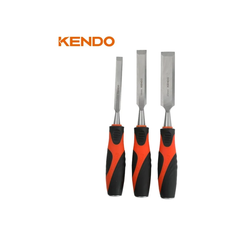 Набор плоских стамесок KENDO 3 шт 85121