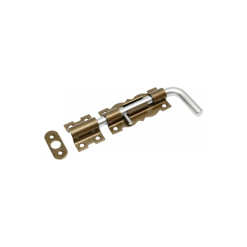 Засов гаражный DOMART фигурный ЗГФ-200 бронза антик 4620031746140