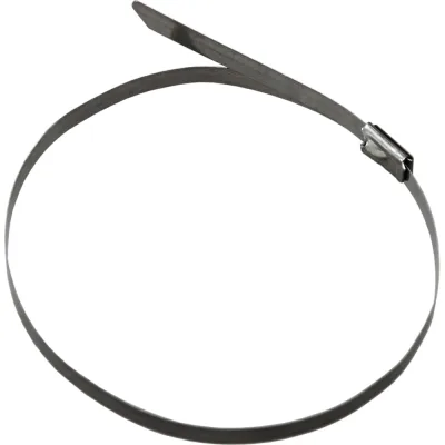 Стальной хомут REXANT 200x4,6 мм, 100 шт. 07-0208-100