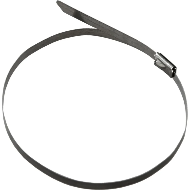 Стальной хомут REXANT 200x4,6 мм, 100 шт. 07-0208-100