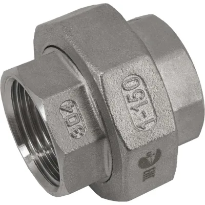 Американка NEWKEY вр/вр нержавеющая сталь AISI304 DN25 (1), (CF8), PTFE, PN16 NK-ADD25/4