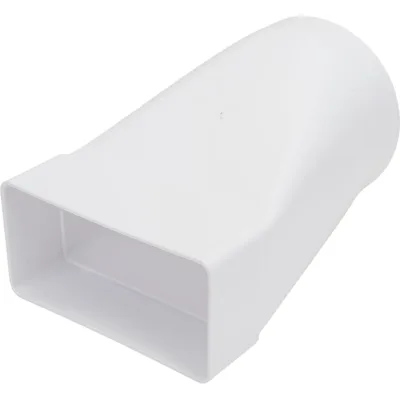 Соединитель эксцентриковый прямоугольного воздуховода с круглым (60x120 мм; D100 мм) ВИЕНТО В612СЭ10КП