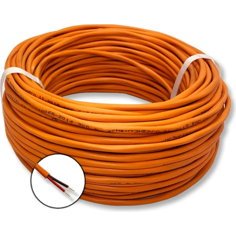 Кабель огнестойкий БУРЕВЕСТНИК кпснг(a)-frls 1x2х0.5 мм2, 50м BOZ43830L50