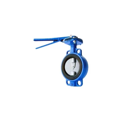 Затвор дисковый межфланцевый чугунный NEWKEY DN 100 (4), PN16 NK-DZi100