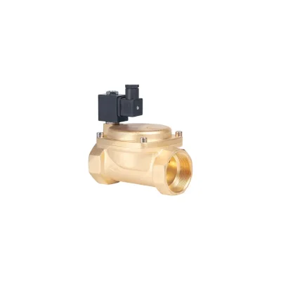 Клапан электромагнитный NEWKEY латунный, обратного действия, нормально открытый, DN15 (1/2), PN16, 110AC 0927200K-110AC