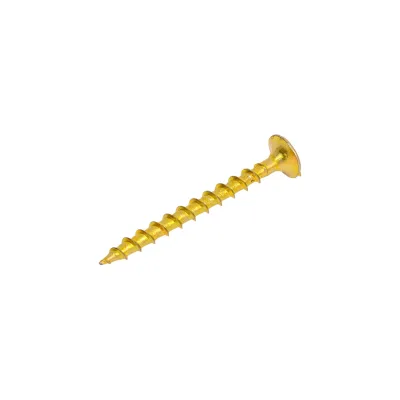 Саморез по дереву Dr. Bronz острый, желтый цинк, 3.5x41 мм, 1 кг JC4110