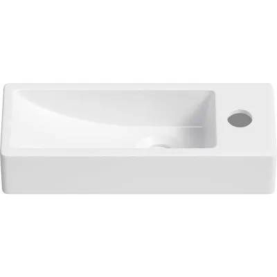 Настенная или накладная раковина Lavinia Boho Bathroom Sink, рукомойник 38х14 см, с отверстием 33311021
