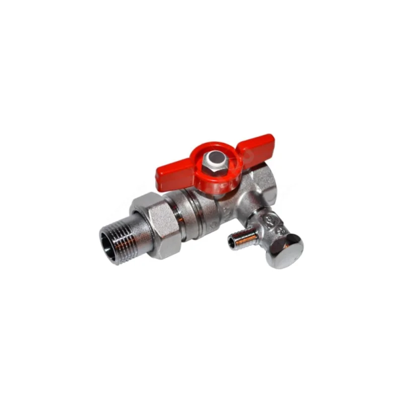 Шаровой кран Giacomini латунь, со спускником R259DS R259SX009 007-0914