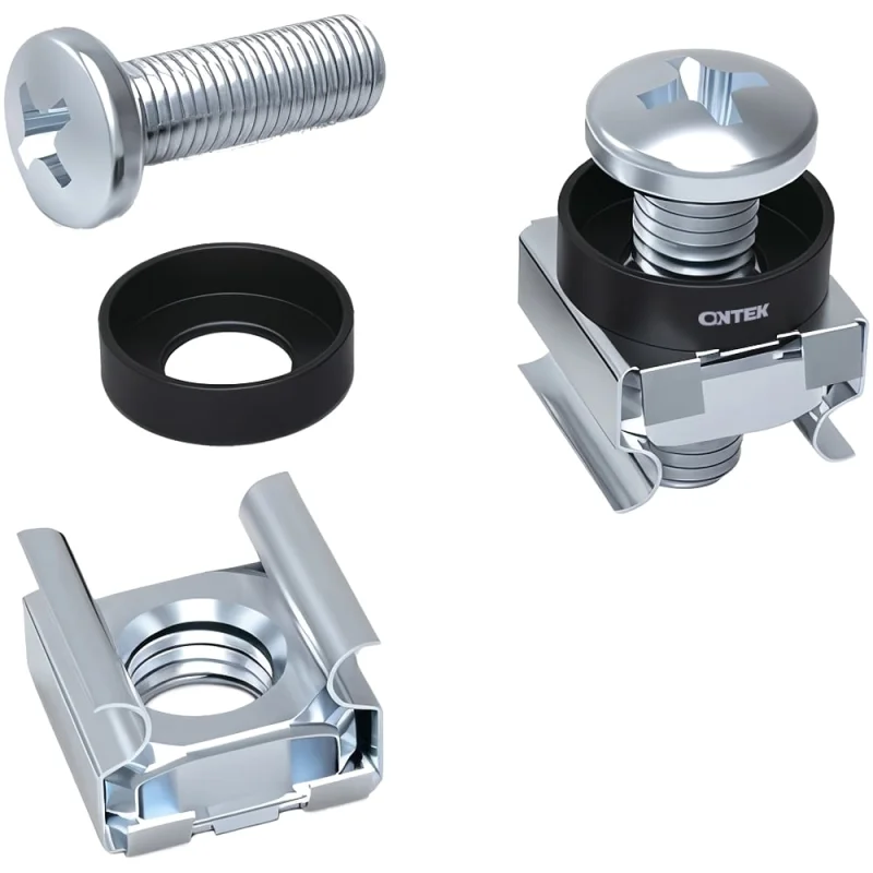 Комплект крепежа ONTEK винт+шайба+гайка M6x16 50шт ONTEK-M6x16(50)