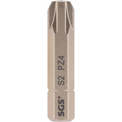 Бита SGS PZ4х32мм S2 3шт 6332-PZ4-3