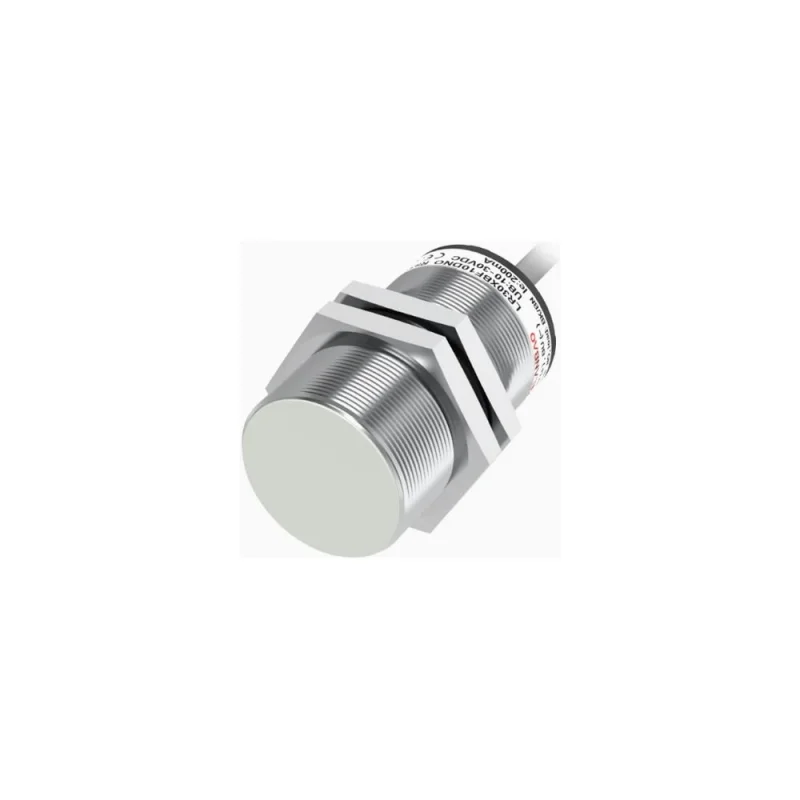 Индуктивный датчик Lanbao LR30XBF10DLO Sn=10 мм, корпус 30x30x63, медно-никелевый сплав, заподлицо, 10-30DC, NO, IP67, кабель 2м 07-00040647