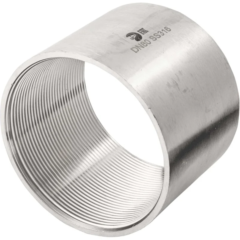 Муфта нержавеющая NEWKEY AISI316 DN80 (3), (CF8M), PN16 NK-MM80/6
