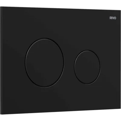 Панель смыва RIVO SYSTEMS neo черный матовый (matte BLACK) 303005