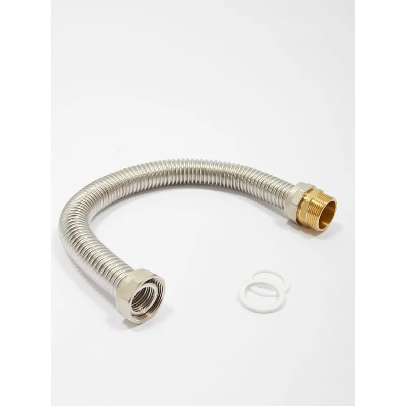 Гибкая подводка KOFULSO с 2-мя стопорными кольцами, прокладками, ниппелем и гайками 1 KF 25/1300 г/ш