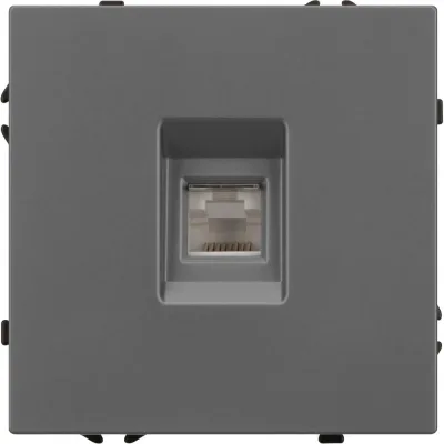 Механизм телефонной розетки Arlight SCT-NOBE-MTL1-SFPL-GR 1шт 054303