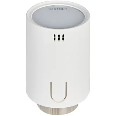 Умная термостатическая головка STOUT STE-2070-703011 Zigbee RG00944D2TART3