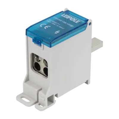Распределительный блок (коробка) Leipole 100А, 690В, на DIN-рейку UKK6G/158/4x16 5012.029